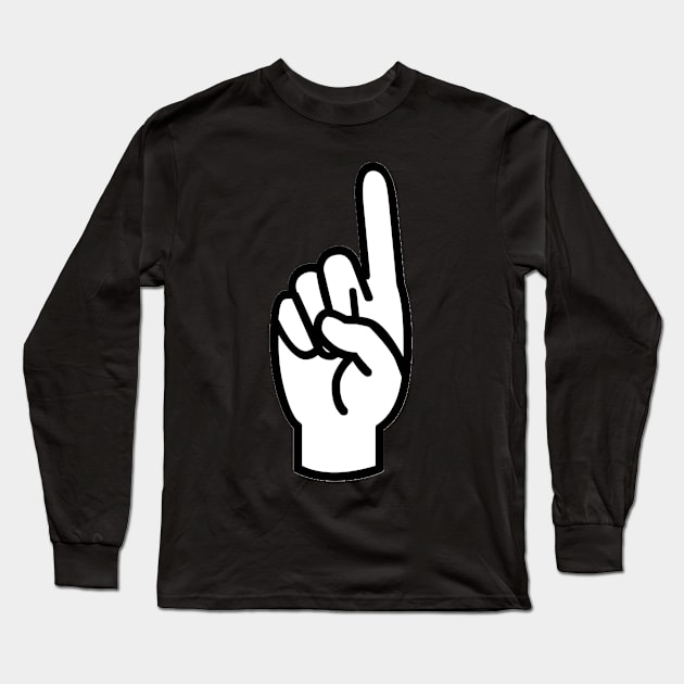 american sign language asl Long Sleeve T-Shirt by Rabie